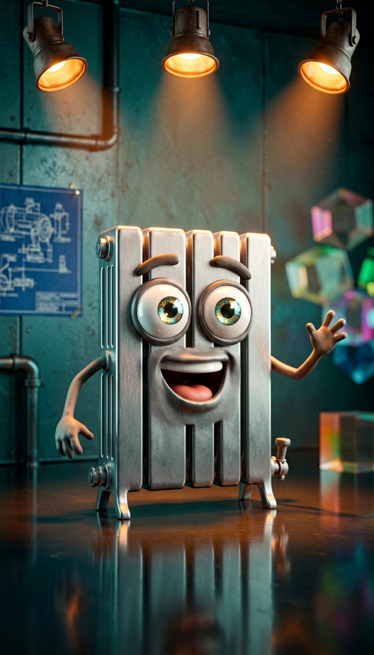 Ray the Radiator character